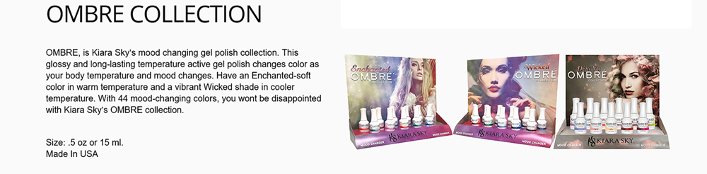 Kiara Sky MOOD Changing Gel Polish Kiara Sky MOOD Changing Gel Polish