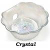 Scallop Bowl-Crystal