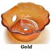 Scallop Bowl-Gold