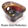 Rustic Gold Reflection