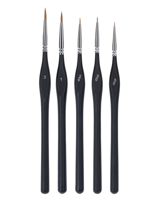 Dancy Detail Nail Art Brushes 5PCS