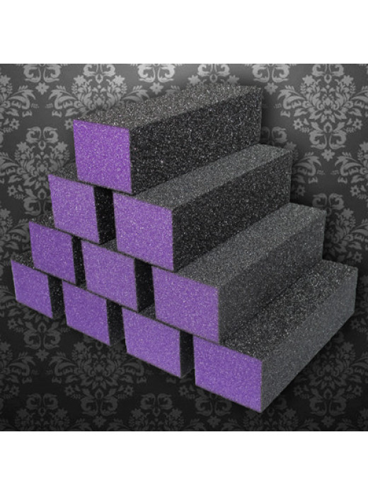 Dixon Regular Nail Buffer Purple Black 
