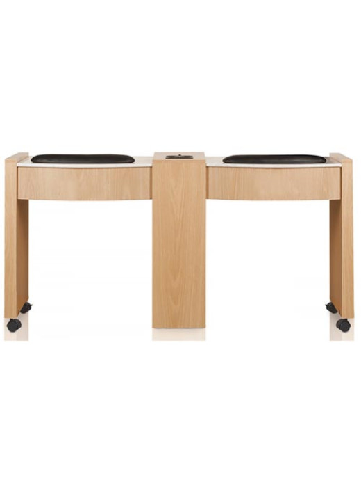 Classic Double Space Saver Manicure Table