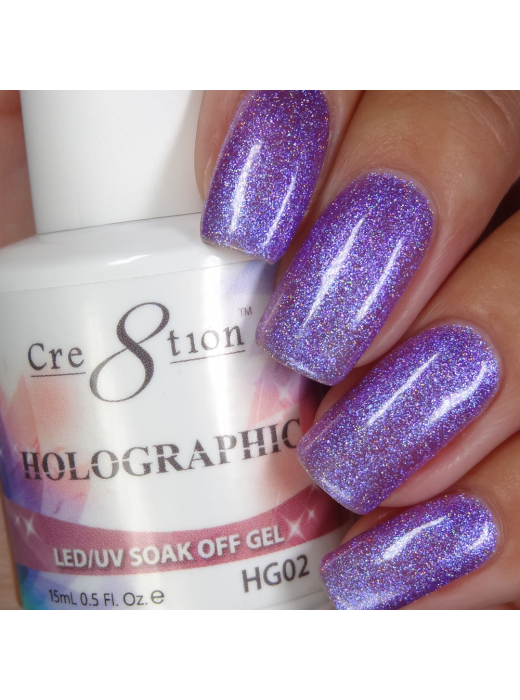 Cre8tion Holographic Gel Polish  