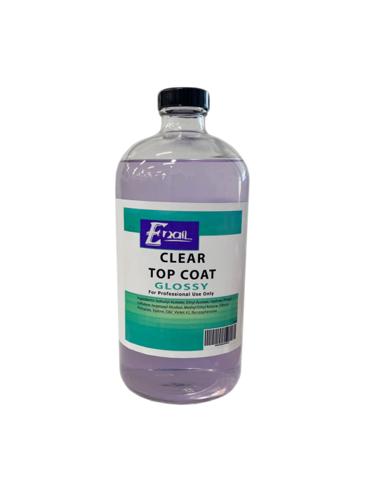 E-Nail Clear Glossy Top Coat
