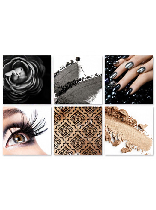 GLASS MURAL GOLDEN SEDUCTION