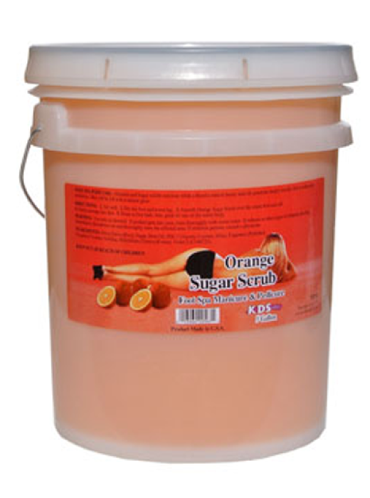 KDS Orange Sugar Scrub Bucket / 5 Gallon