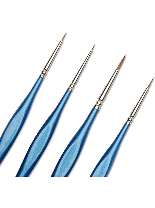 Dancy Professional Nail Art Brushes - 4PCS/Pack
