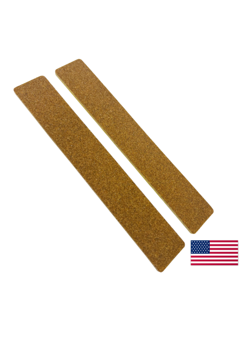 Newlux Nail File Washable Brown with Yellow Center - Pack / 50 PCS