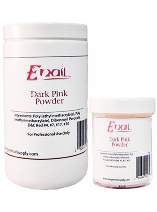 E-Nail Dark Pink Acrylic Powder