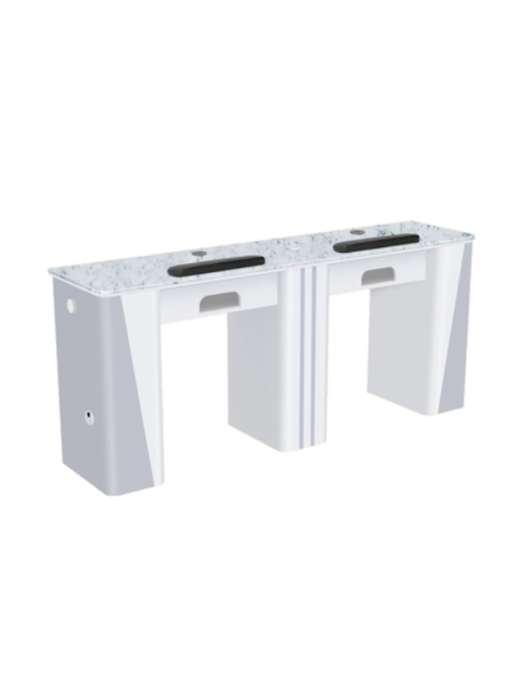 Nova I Double Manicure Table w/ Exhaust