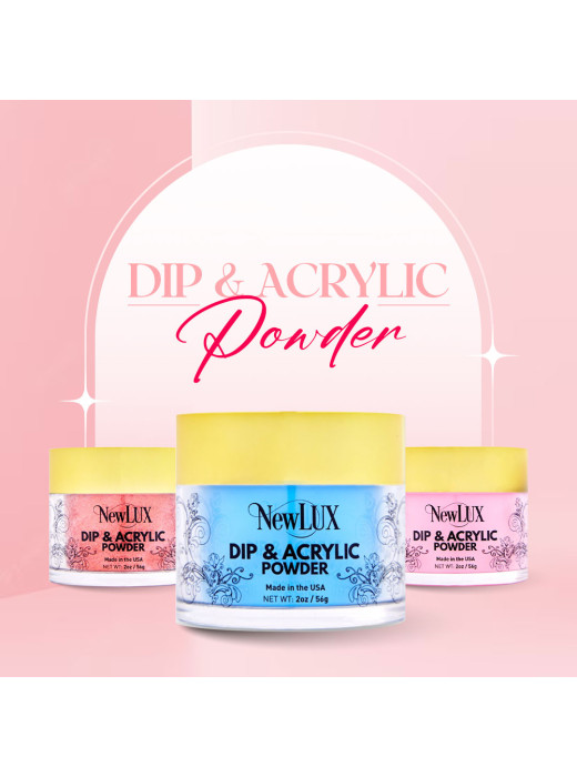 NewLUX 2in1 Dip & Acrylic Powder - 2 OZ