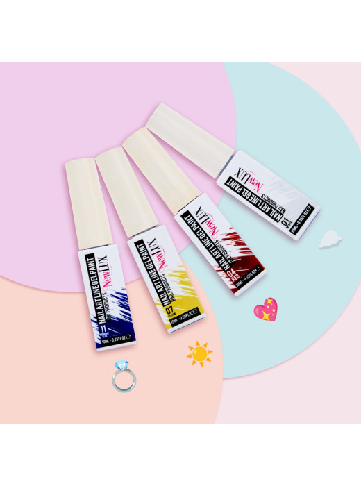 NewLUX Nail Art Liner Gel Paint 