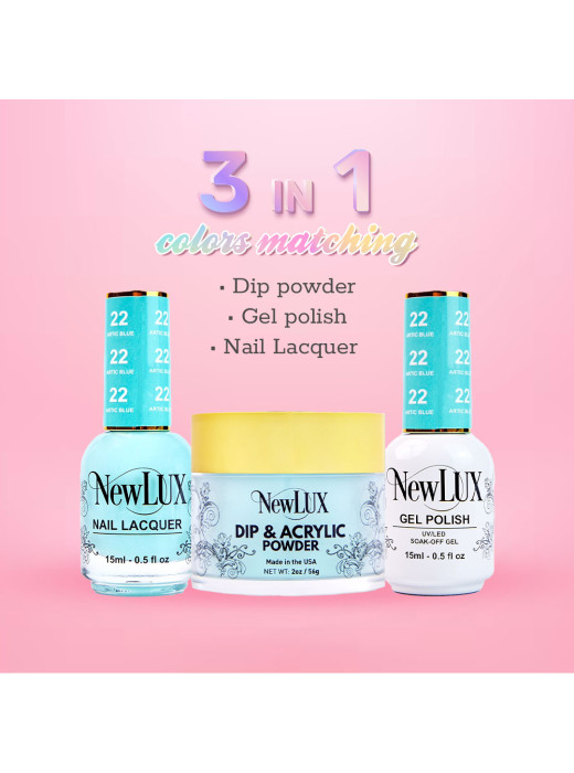 NewLUX 3in1 Dip & Acrylic Powder 
