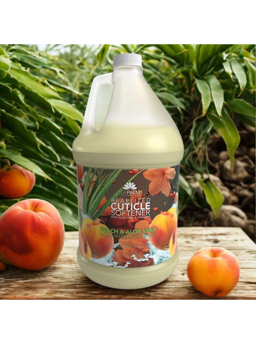 La Palm  - Cuticle Softener Peach & Aloe Vera