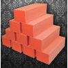 Dixon Regular Nail Buffer Orange White 80/80 Grit