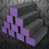 Dixon Regular Nail Buffer Purple Black 