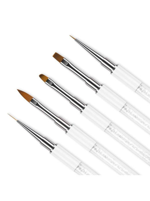 Dancy Diamond Bar Nail Art Brushes 5PCS