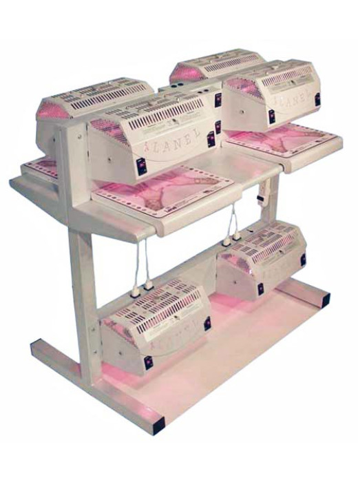 Lanel Nail Dryer Station 4 x 2 