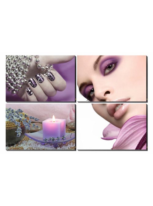 Canvas Mural PLUMERIA GLAMOUR 