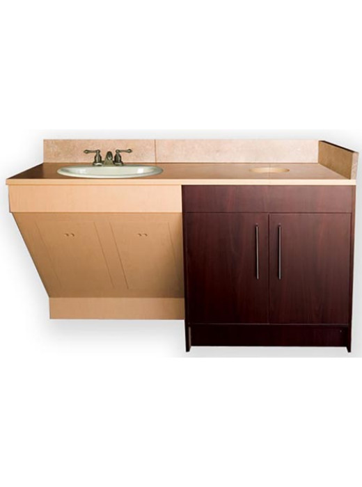 Contemporary Single Sink Cabinet