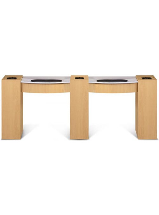 Classic Double Manicure Table 