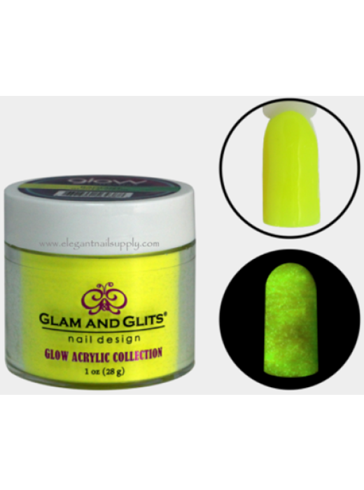 Glam and Glits Glow Acrylic Powder GL2014 RADIANT
