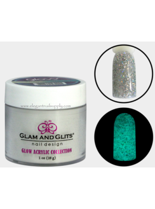 Glam and Glits Glow Acrylic Powder GL2016 HALO