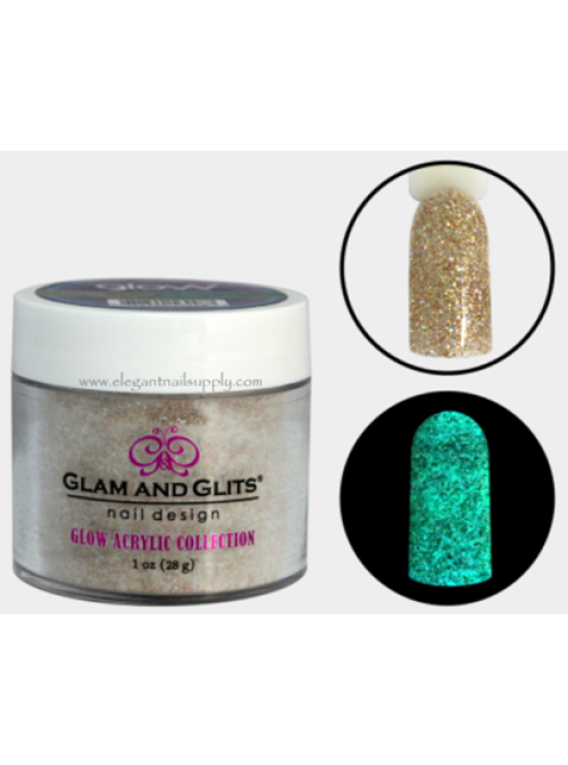 Glam and Glits Glow Acrylic Powder GL2021 SHOOTING STARS