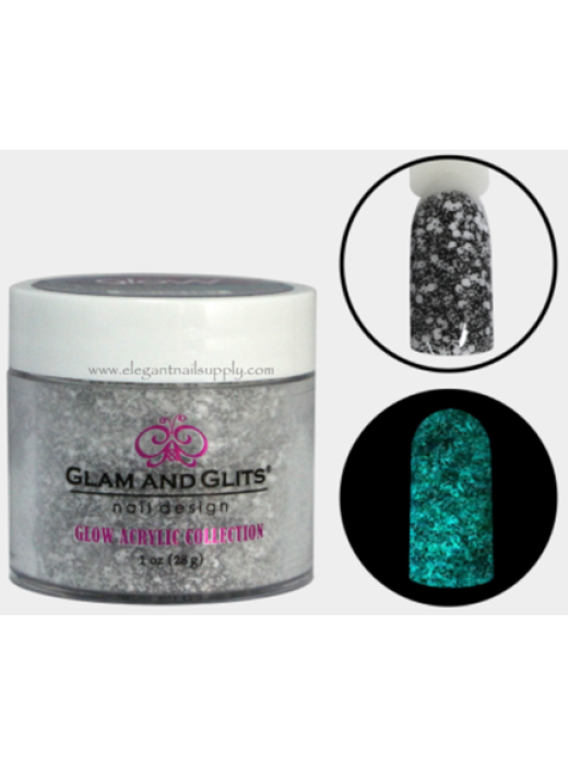 Glam and Glits Glow Acrylic Powder GL2024 MAGMA