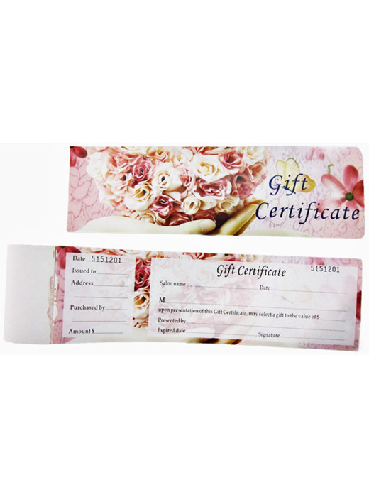 Kuang Lung Gift Certificate "G" 