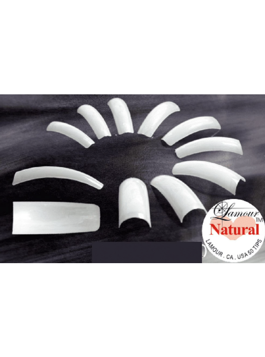 Lamour Natural Nail Tips Bag / 50PCS 