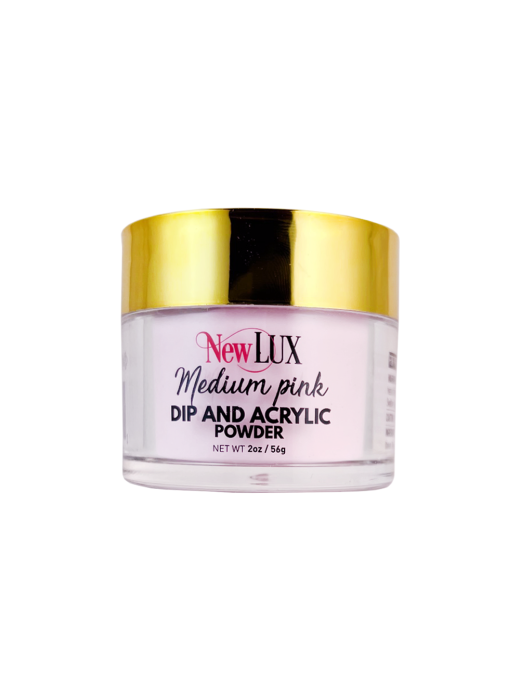 NewLUX Dip & Acrylic Powder - Medium Pink 