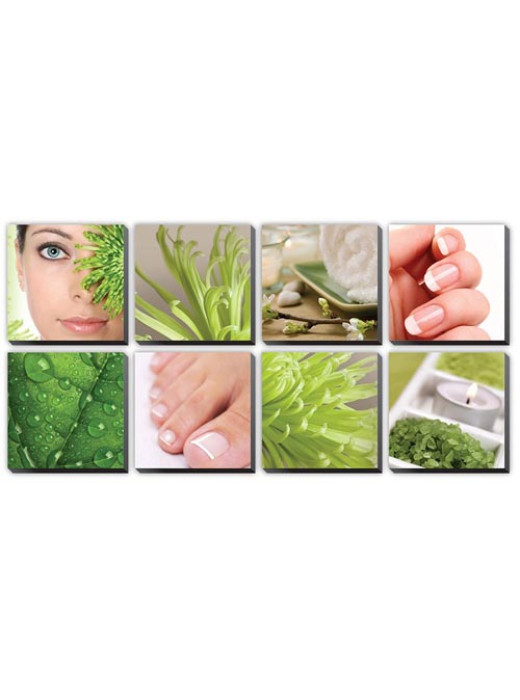 Canvas Mural Bloom Ensemble