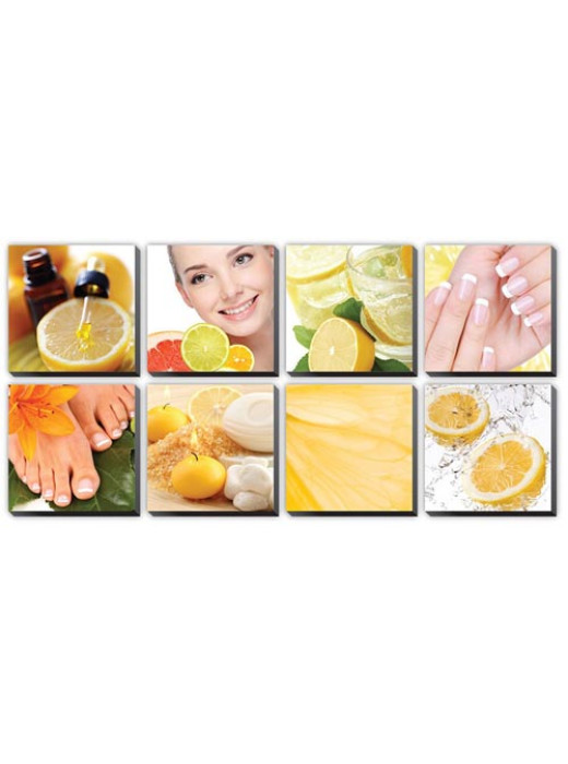 Canvas Mural Citrus Ensemble