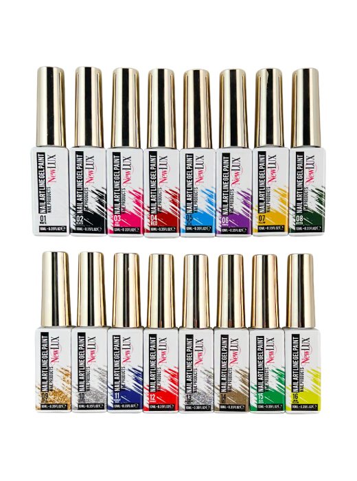 NewLUX Nail Art Liner Gel Paint 