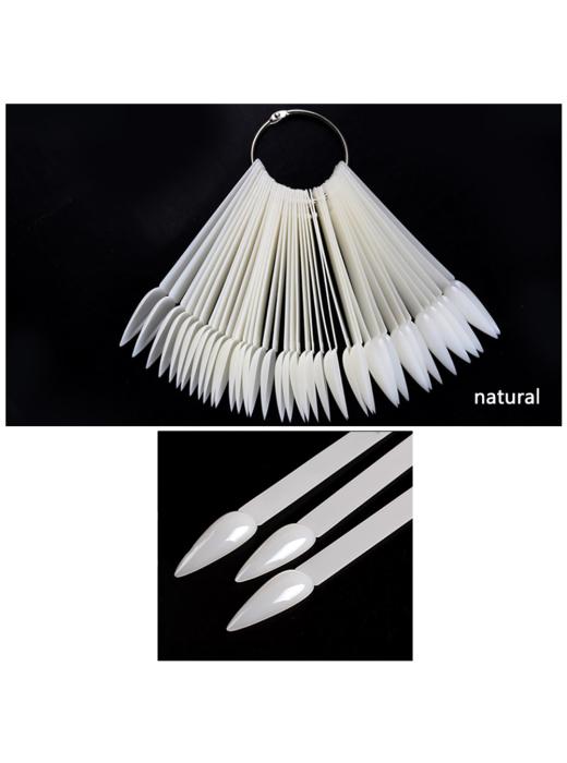 Tip Color Chart Pointy 