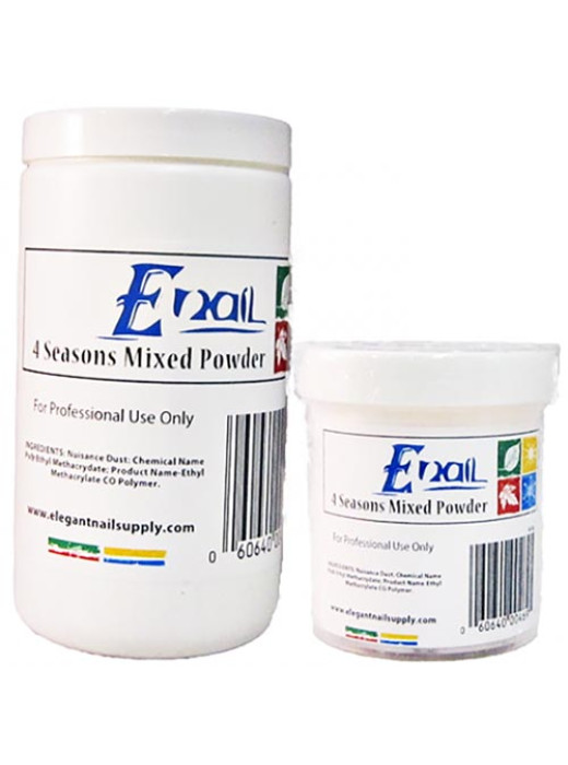 E-Nail 4 Season Mixed Acrylic Powder-SLOW SET