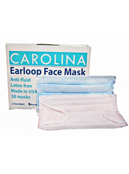 Carolina Earloop Face Mask