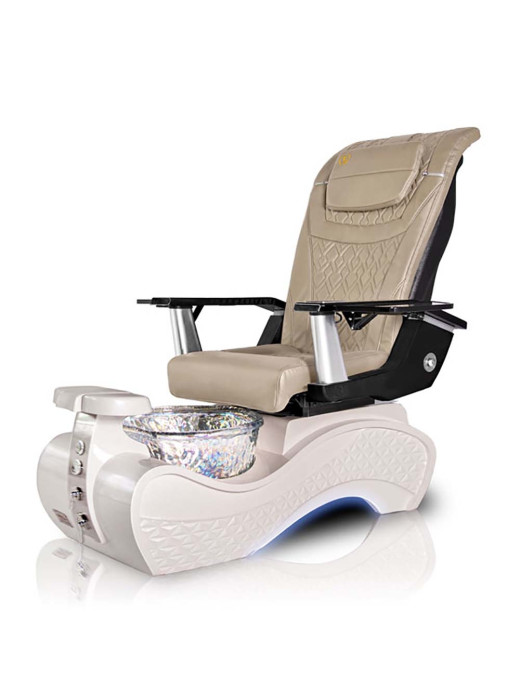 New Beginning Pedicure Chair - Snow White 
