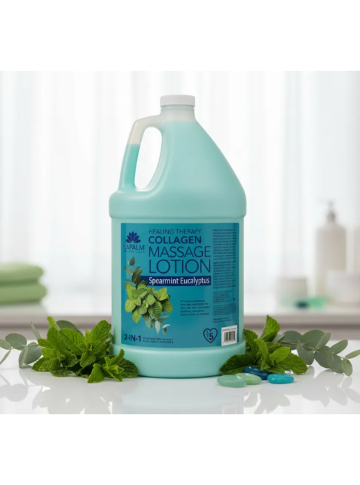La Palm  - Spearmint Eucalyptus Lotion -  Gallon