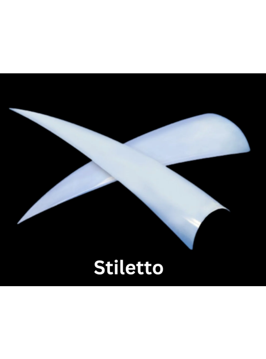 U.S.N Stiletto Natural Nail Tip