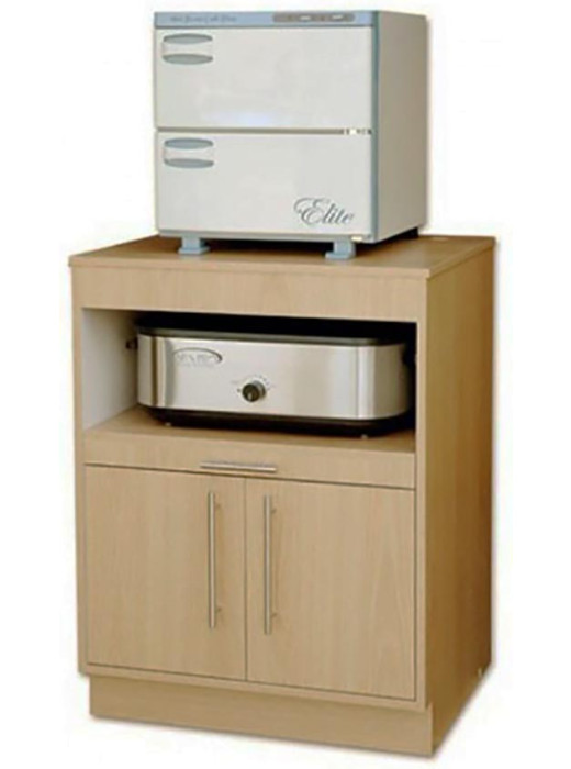 Wooden Cabinet for Hot Stone Heater/Towel Warmer