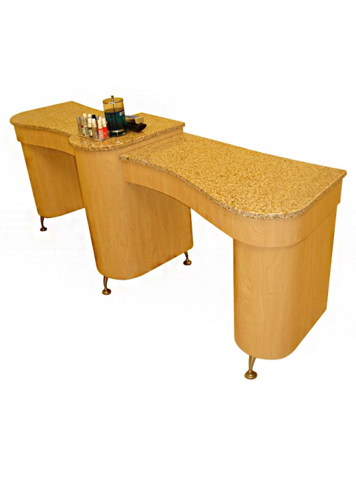 Double Manicure Table-Model # NT-19