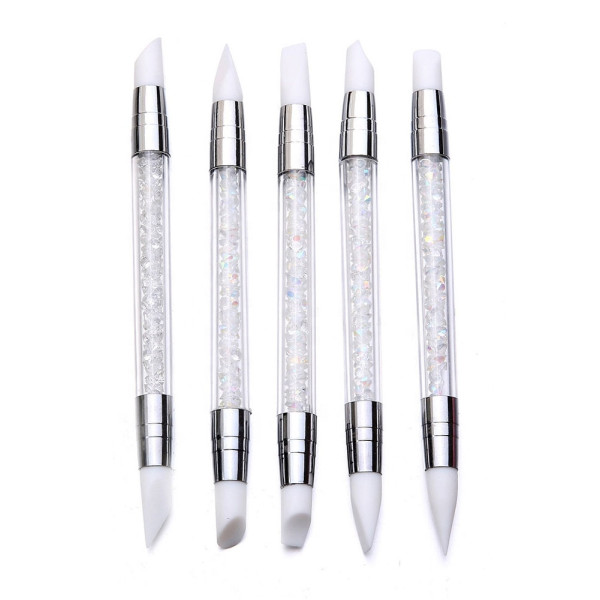 Dancy Soft Silicone Nail Art Pen 5PCS