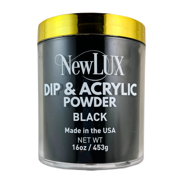 NewLUX Dip & Acrylic Powder Black