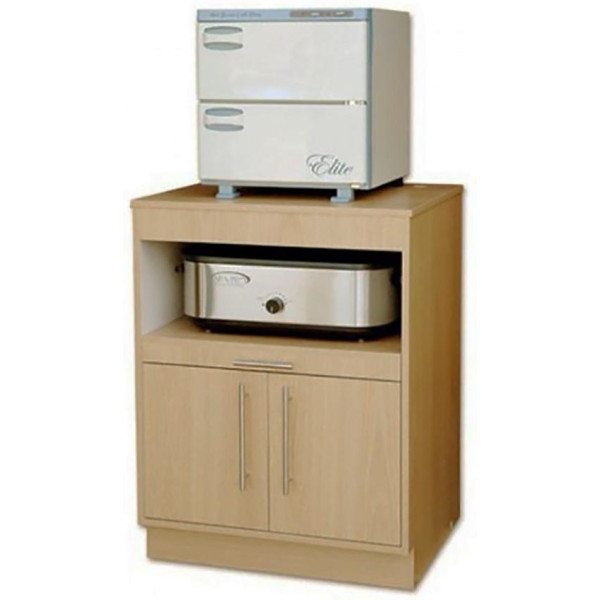 Wooden Cabinet for Hot Stone Heater/Towel Warmer