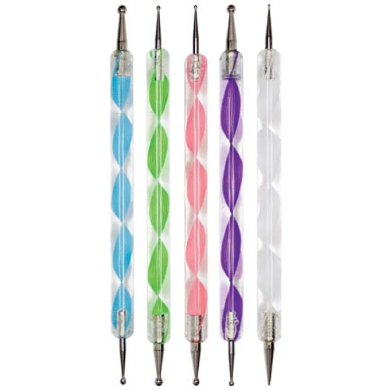 Nail Art Marbelizing Tool 5pcs/Set