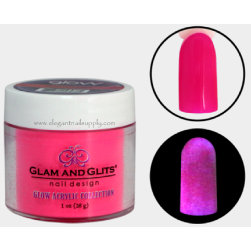 Glam and Glits Glow Acrylic Powder GL2013 ELECTRIFYING