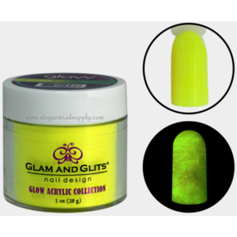 Glam and Glits Glow Acrylic Powder GL2014 RADIANT